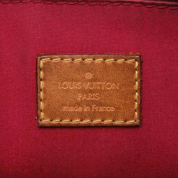 Louis Vuitton Rose Indian Monogram Vernis Alma PM Bag - Picture 11 of 12